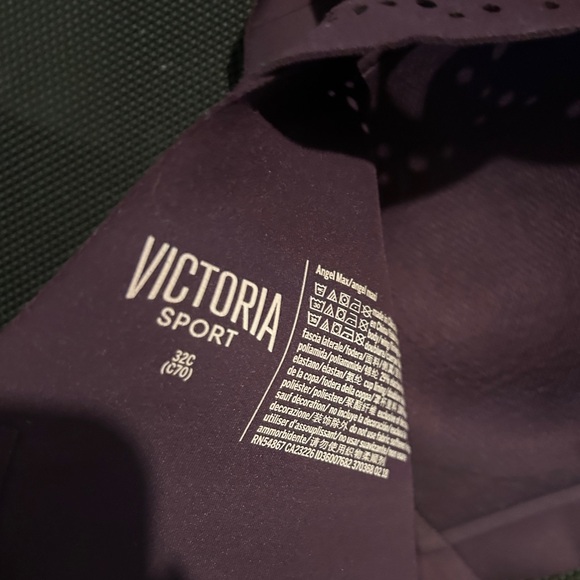 32C - Victoria Secret Purple Sports Bra - Picture 3 of 3
